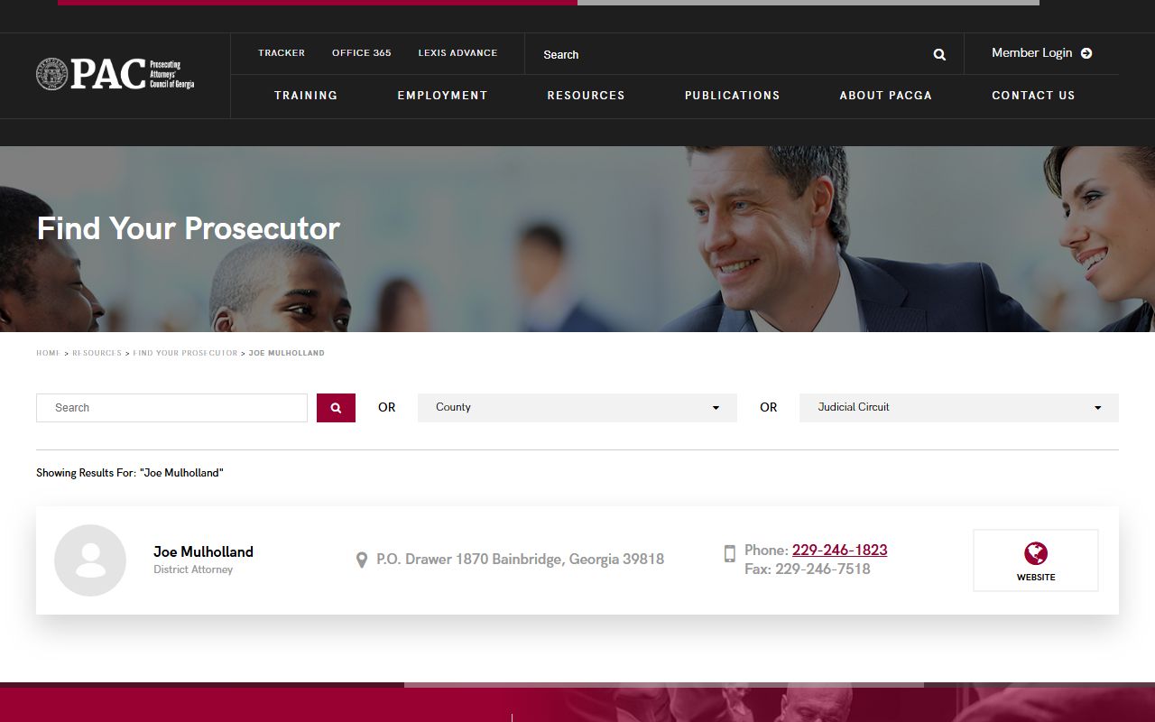 Decatur County criminal court records prosecutor profile